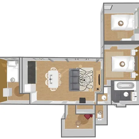 Modern, Quiet 3-bedroom With Parking